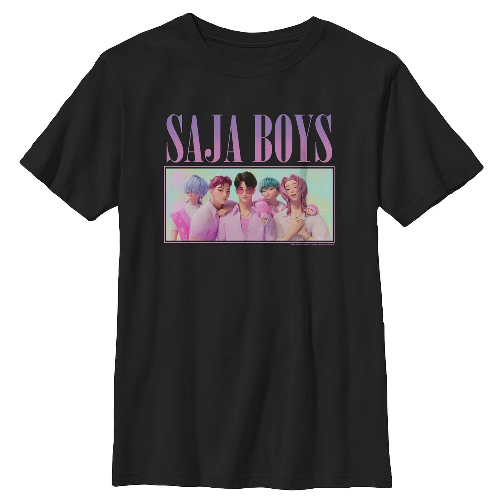 Boys 6-20 KPop Saja Boys Graphic Tee, Boy's, Size: XS, Black | Kohl's