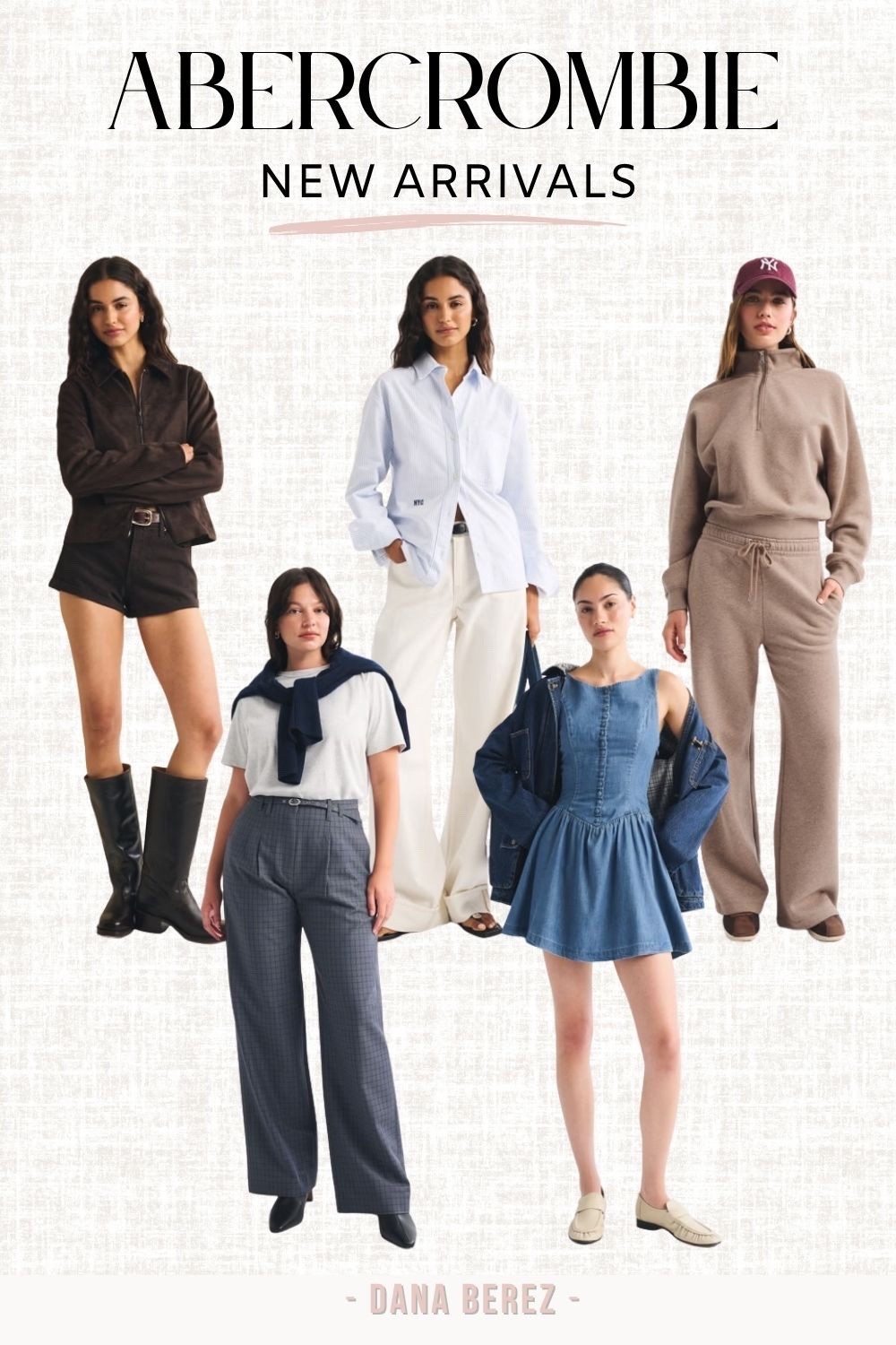 Abercrombie fall outfits, Abercrombie new arrivals, fall fashion 2026, transitional fall outfits, women’s fall style, casual chic outfits, elevated basics, fall capsule wardrobe, denim dress outfit, neutral fall outfits, everyday fall fashion

Abercrombie’s new arrivals are SO good 👏🏼 Elevated basics, dreamy denim, rich fall neutrals and the cutest matching sets. These are the pieces I’d wear on repeat all season long. #Abercrombie #FallFashion #FallOutfits #AbercrombieStyle

#LTKSaleAlert #LTKCon #LTKMidsize