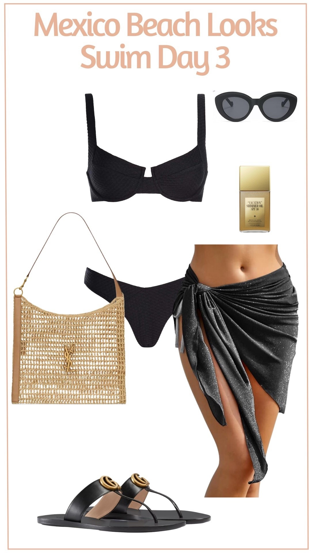 Cute swim I wore in Mexico! 

#LTKTravel #LTKootd #LTKSwim