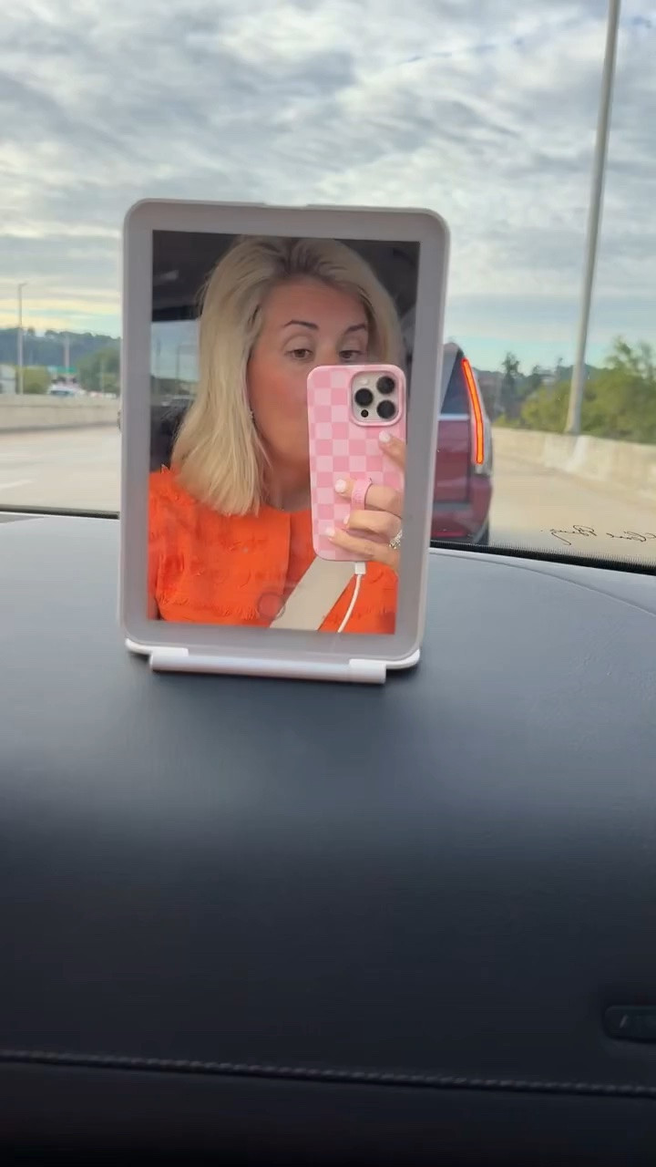The best travel mirror! Perfect for getting Game Day ready on Rocky Top!! Give me all the orange!!

CODES: 
Allie + Bess - Catherine20
Sprinkled with Pink - Catherine10

#LTKdayinmylife #LTKKids #LTKmomlife