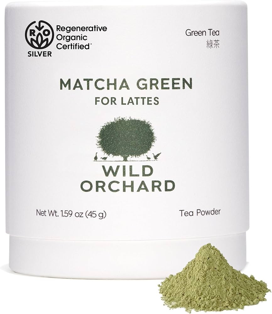 Wild Orchard Matcha Green from Jeju Island - Premium Tea - Regenerative Organic Certified - USDA ... | Amazon (US)