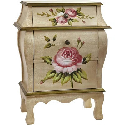Tailings 3 - Drawer Nightstand in Beige | Wayfair North America