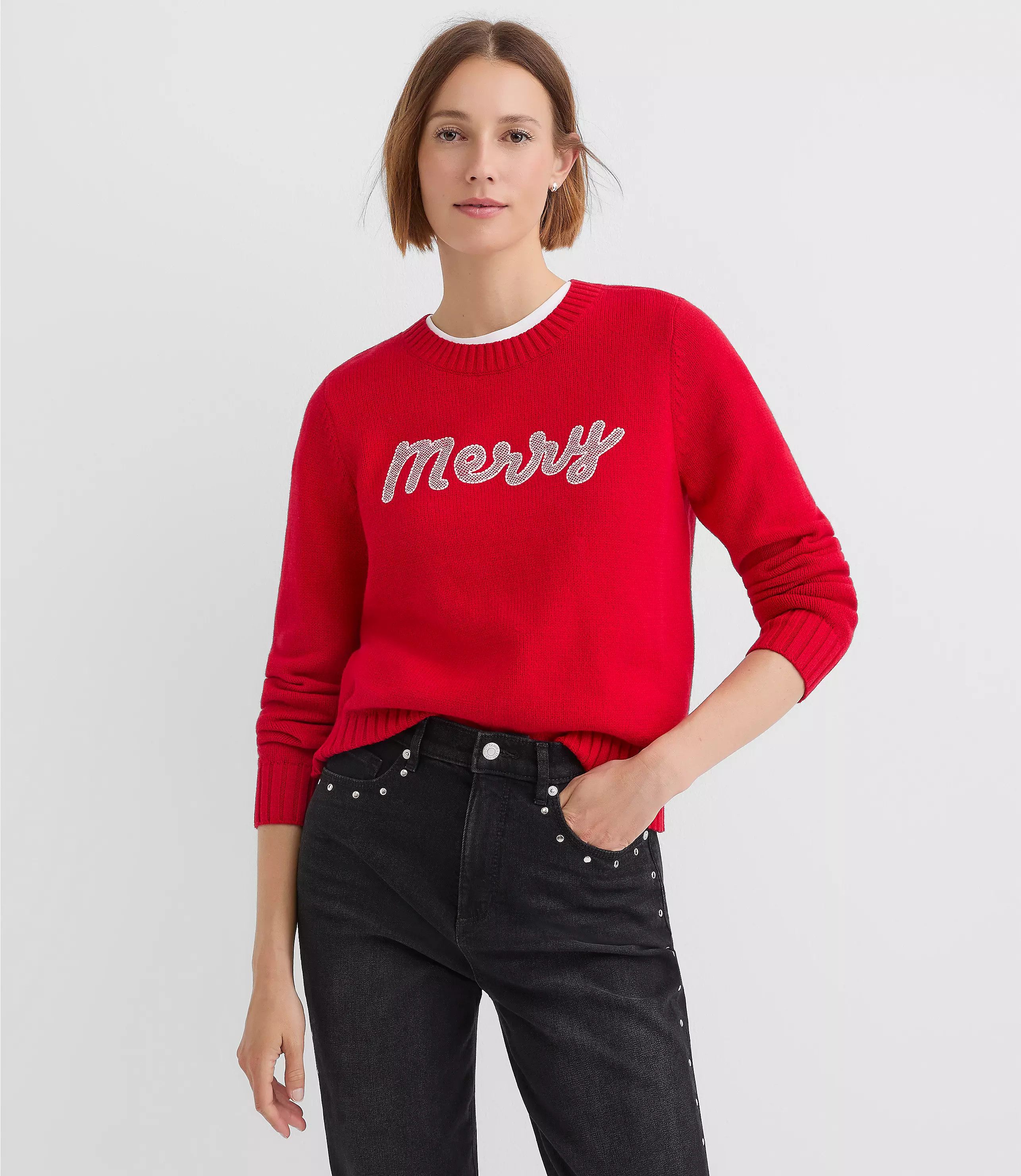 Petite Merry Sweater | LOFT