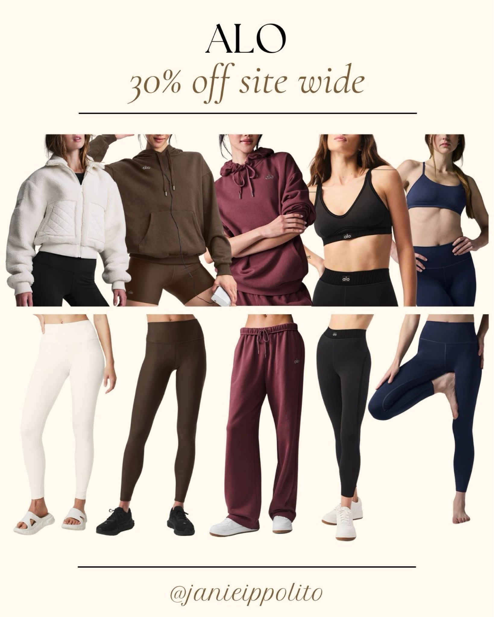 Alo Yoga is having 30% off everything!!  

cyber week, black friday, sale, alo yoga, leggings, matching set, workout clothes, trendy fashion 

#LTKSaleAlert #LTKStyleTip #LTKCyberWeek