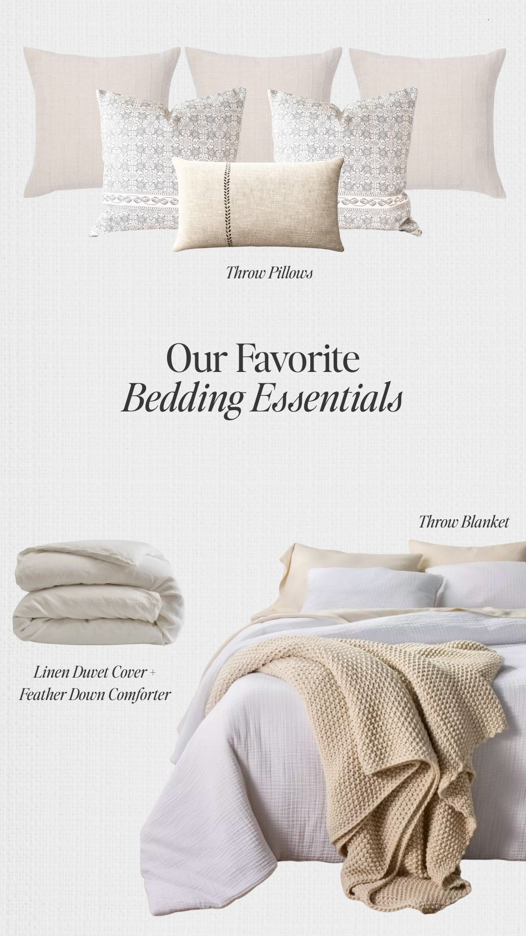 Penny + Piper Interiors Favorite Bedding Essentials - 2026 Home Refresh ✨🛏️


#LTKFindsUnder50 #LTKFindsUnder100 #LTKHome