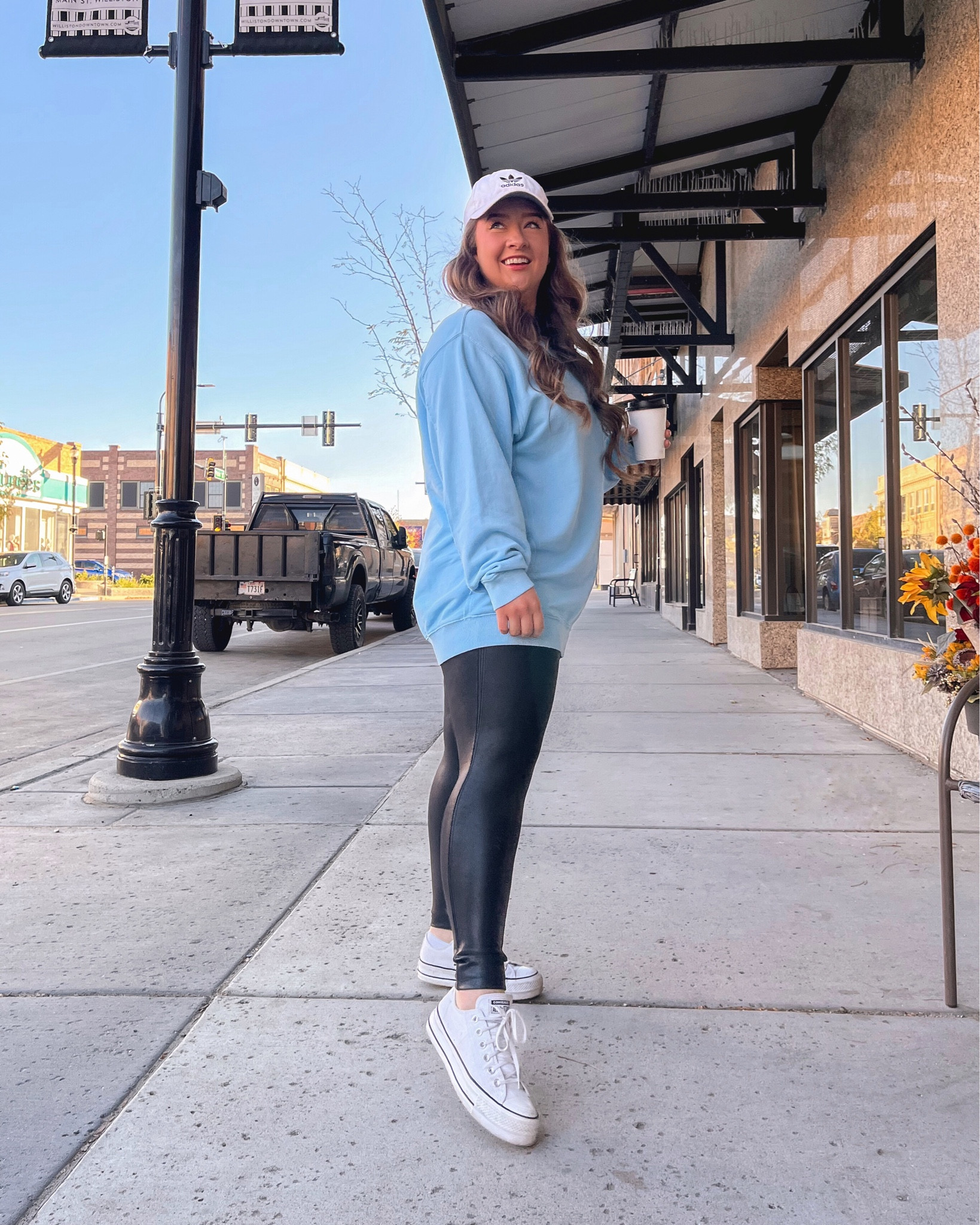 If you’ve been waiting for the right time to get yourself some Spanx faux leather leggings, this is it!! This is the most they go on sale all year, so get your size before it sells out! Definitely size up once, and if you have short legs like me, GET PETITE and thank me later 👌🏻

#LTKunder100 #LTKcurves #LTKsalealert