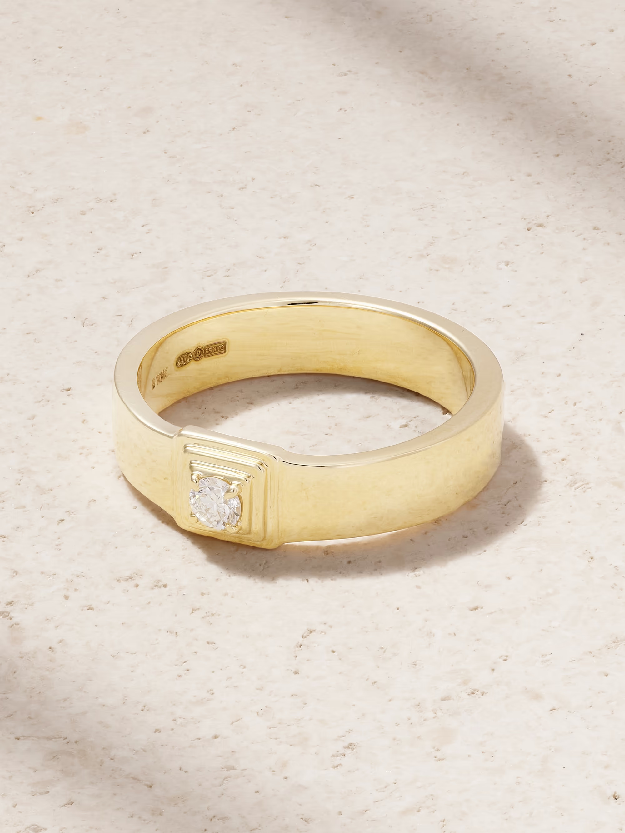 Beekman 10-karat gold diamond ring | NET-A-PORTER (UK & EU)