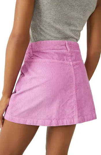 Free People Ray Cotton Corduroy Miniskirt | Nordstrom | Nordstrom