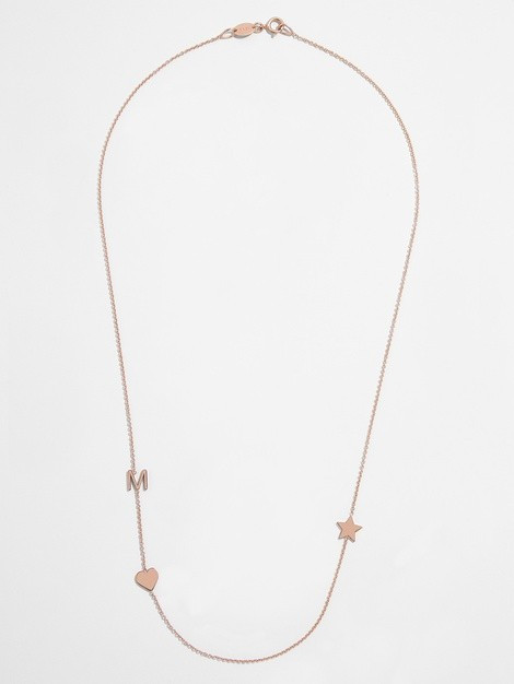 Maya Brenner Asymmetrical Charm Necklace | BaubleBar (US)