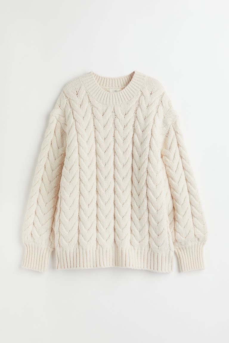 Cable-knit jumper | H&M (UK, MY, IN, SG, PH, TW, HK)