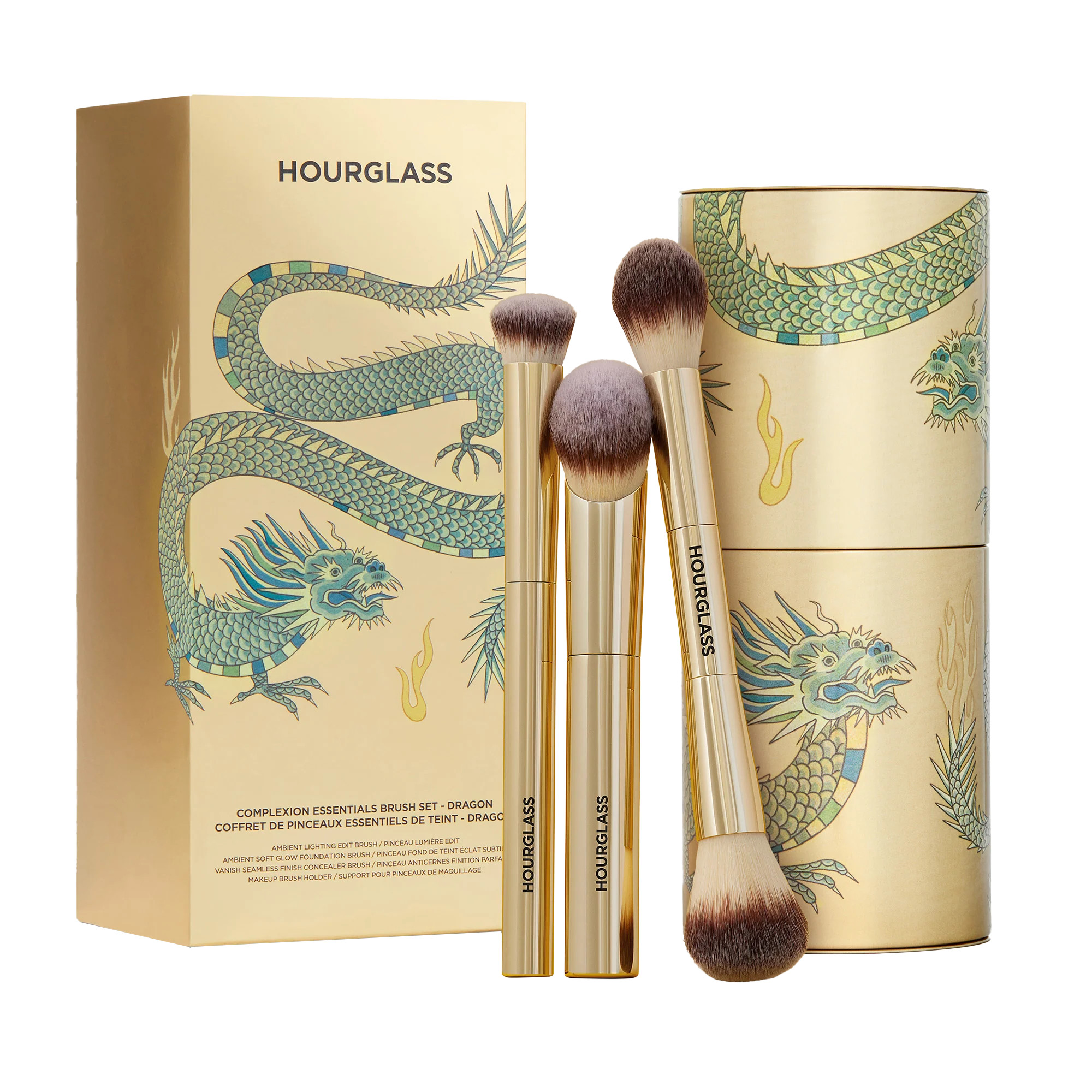 Hourglass Cosmetics Complexion Essentials Brush Set | Hourglass Cosmetics