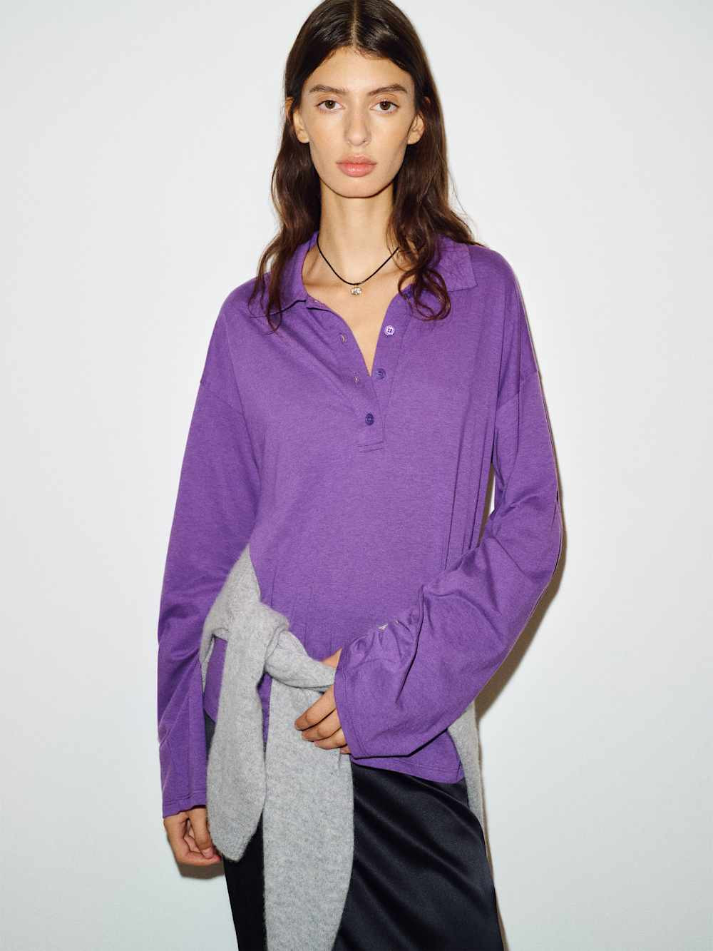 Mellen Polo Knit Top | Reformation (Global)