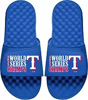 ISlide 2023 World Series Champions Texas Rangers Slide Sandals | Dick's Sporting Goods