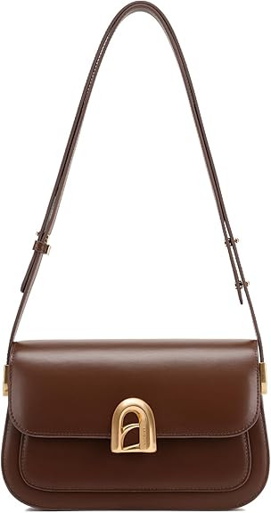LA FESTIN Leather Shoulder Bag For Women - Adjustable Strap Crossbody Purses, Satchel Bags For Wo... | Amazon (US)