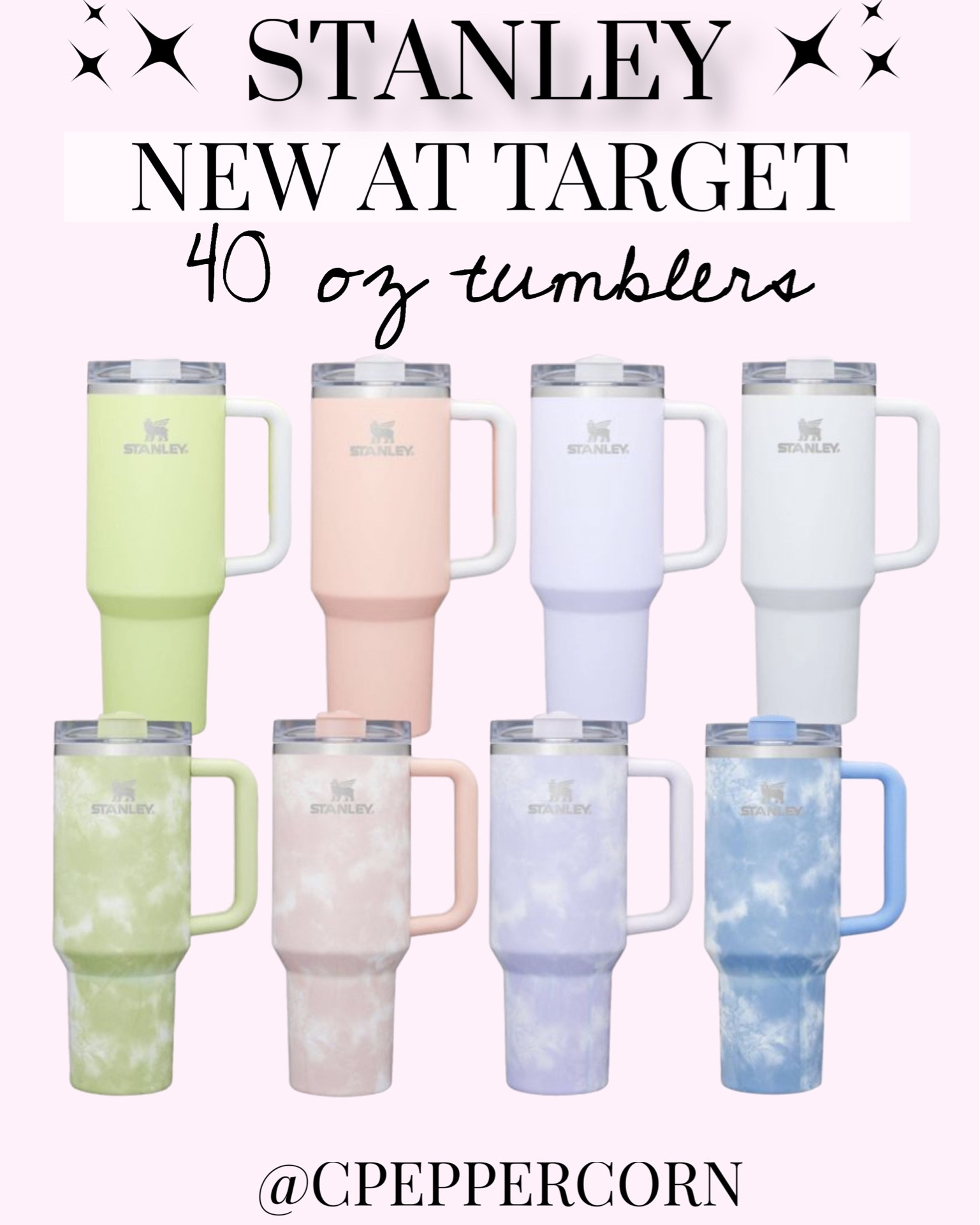 Stanley 40 oz Tumblers now available at Target🤩🙌🏻

Summertime
Spring break
Stanley
Tumbler
Gifts

#LTKunder50 #LTKfamily #LTKFind