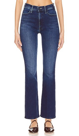 MOTHER The Hustler Ankle Jeans in Denim-Dark. - size 27 | Revolve Clothing (Global)
