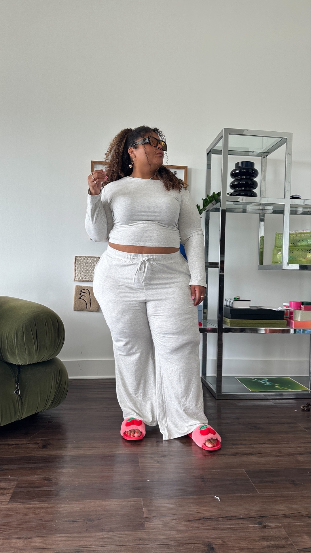 I found the cutest wfh lounge set from Amazon that fits the plus size babes! I have 54” hips & the xl fits me perfectly!  Oh & its Under $40 🙌🏾 

#LTKPlusSize #LTKMidsize #LTKFindsUnder50