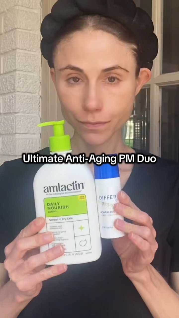 Ultimate Anti-Aging PM Skincare Routine - Retinoid + Amlactin 12% Lotion #skincare  

 #LTKBeauty