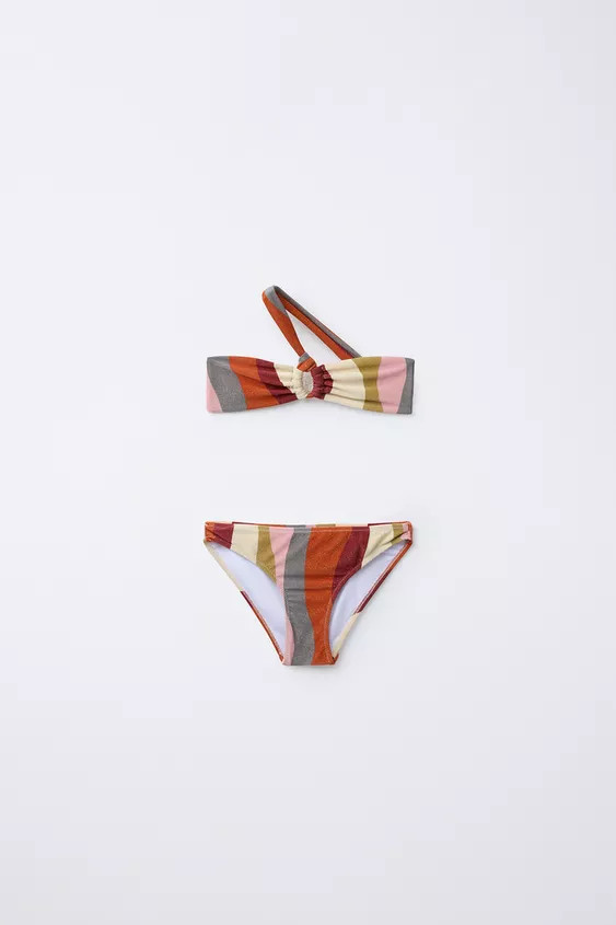 6-14 YEARS/ SHIMMER WAVE BIKINI | Zara US