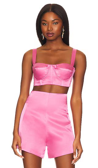 Capri Bralette in Electric Pink | Revolve Clothing (Global)