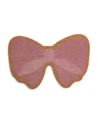 20x30 Belle Bow Shaped Coir Doormat | TJ Maxx