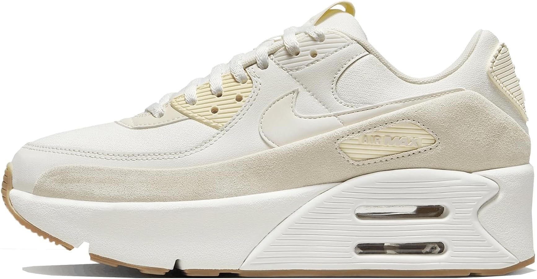 Nike Air Max 90 LV8 Women's Shoes (FD4328-100, Sail/Phantom/Light Orewood Brown/Sail) | Amazon (US)