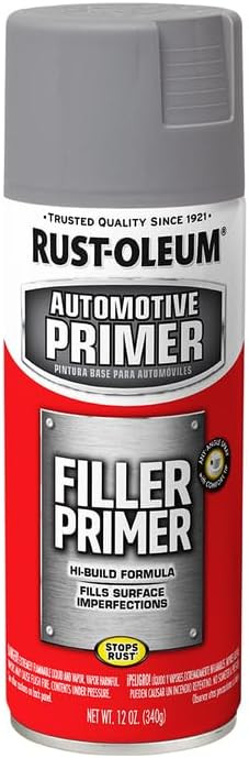 Rust-Oleum 249279 Automotive Filler Primer Spray, 11 oz, Gray | Amazon (US)