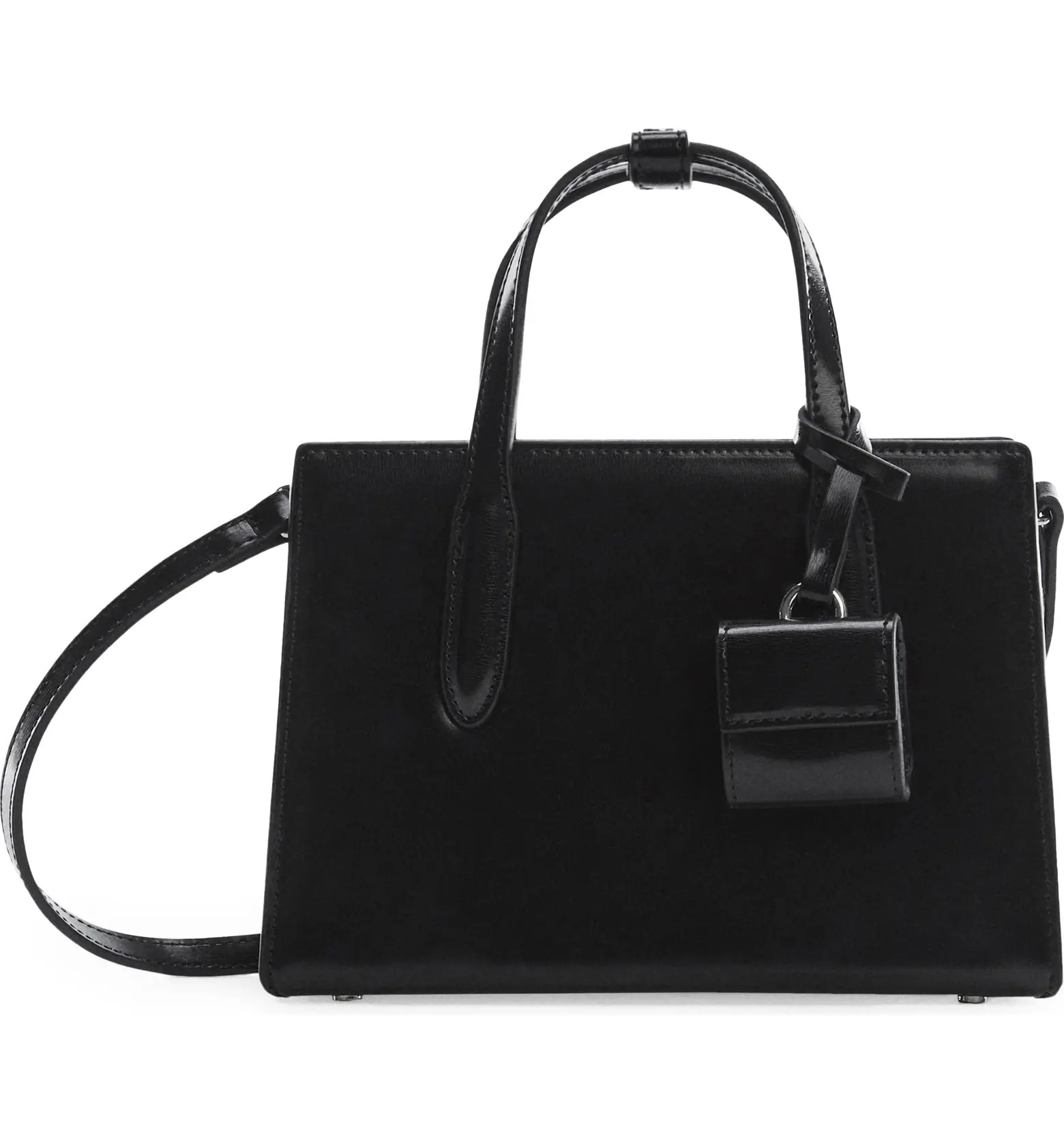 Small Faux Leather Shopper Bag | Nordstrom