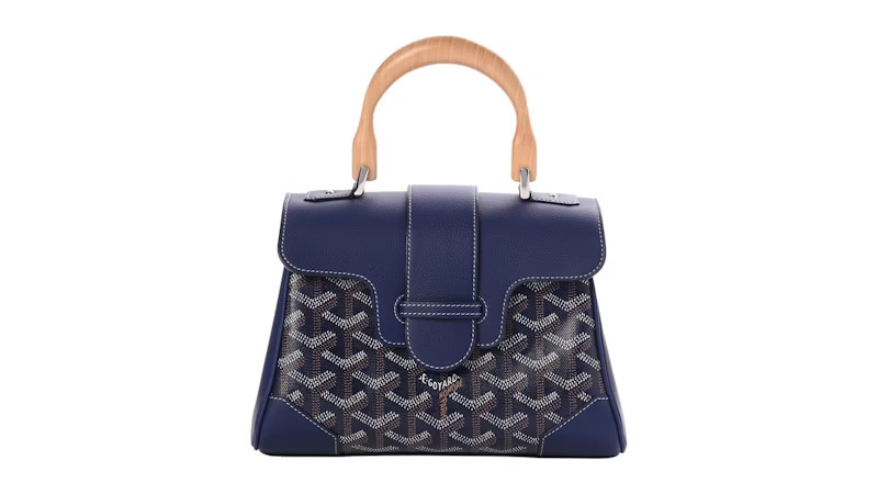Women's Goyard Saigon Goyardine Mini in Navy Blue | StockX