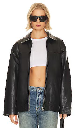 Theia Jacket in Black | Revolve Clothing (Global)