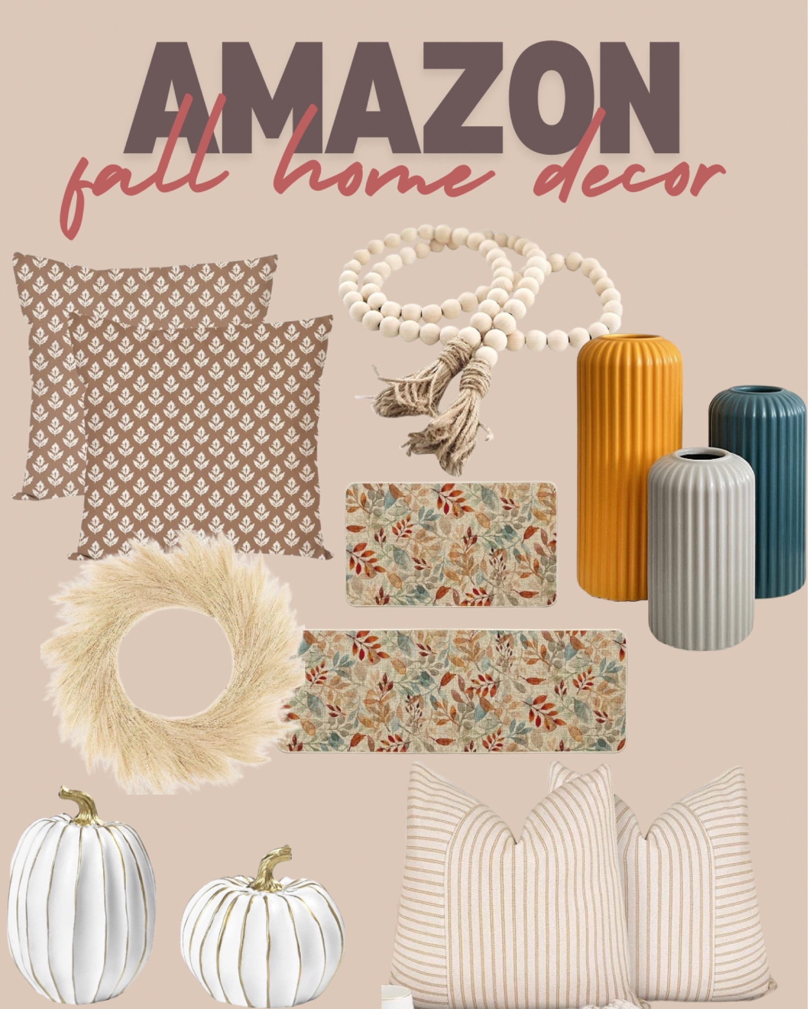 Fall home decor from Amazon prime 

Amazon home, Amazon home decor, fall home decor, fall decor, Amazon fall home decor, fall wreath, pumpkin decor, modern fall decor, vases, throw pillows, Halloween, fall decor 2024, fall decorations, living room decor, bedroom decor, porch decor, fall patio, fall 2024, burgundy decor, neutral fall decor, tablescape, fall tablescape, Amazon finds, amazon home, best of Amazon, Amazon seasonal 
#fallhome #amazon #amazonhome #fallhomedecor

#LTKFindsUnder100 #LTKSeasonal #LTKHome