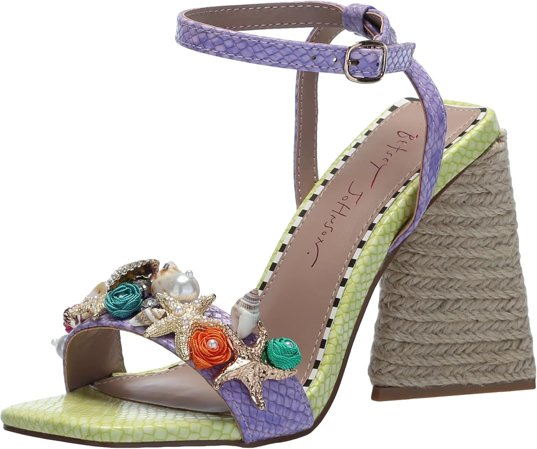 Betsey Johnson Women's Karsyn Heeled Sandal | Amazon (US)
