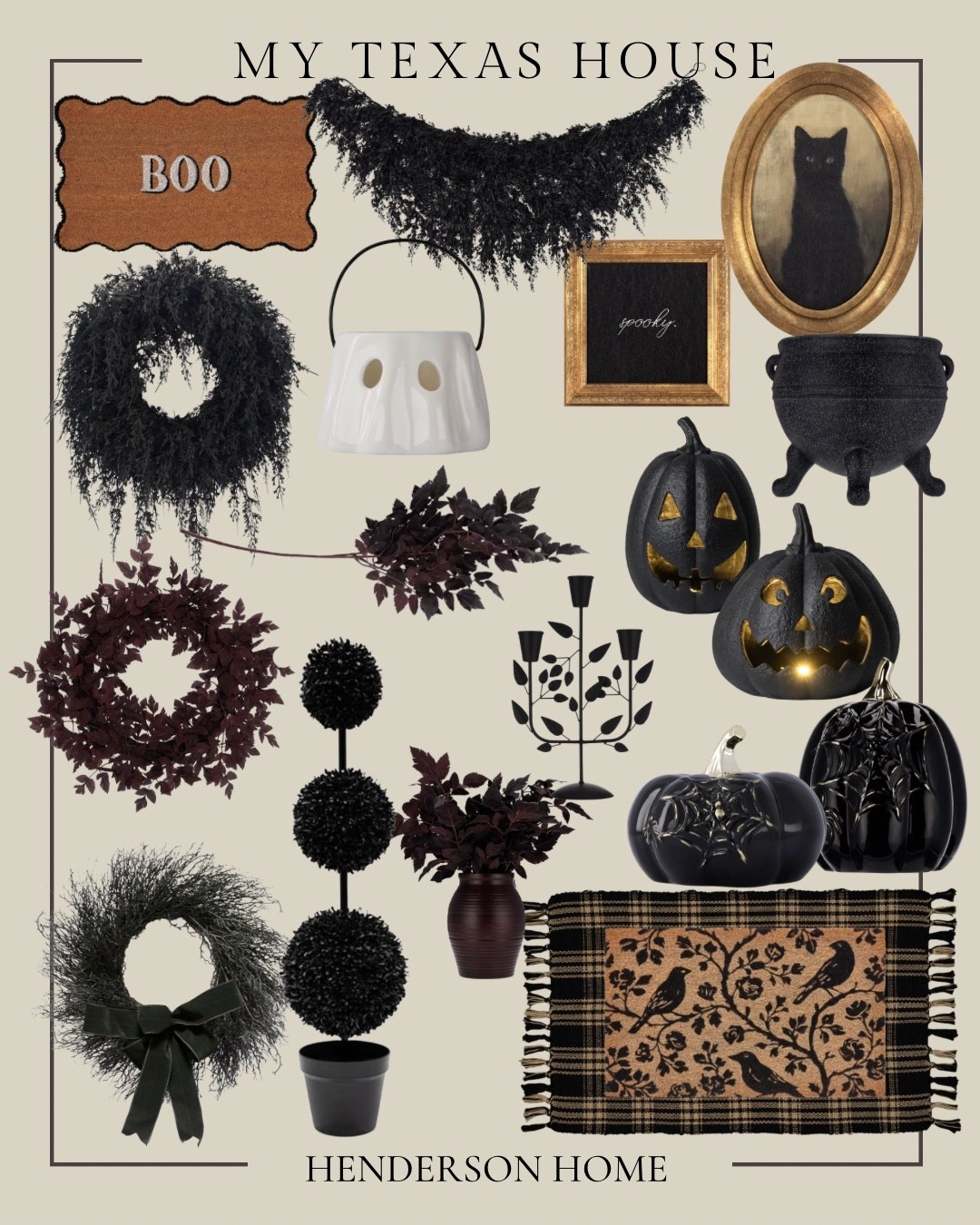 This collection is elite ! It’s giving Anthropologie vibes 🦇🖤


Halloween decor . Modern Halloween decor. Chic Halloween.

#LTKxWalmart #LTKHome
