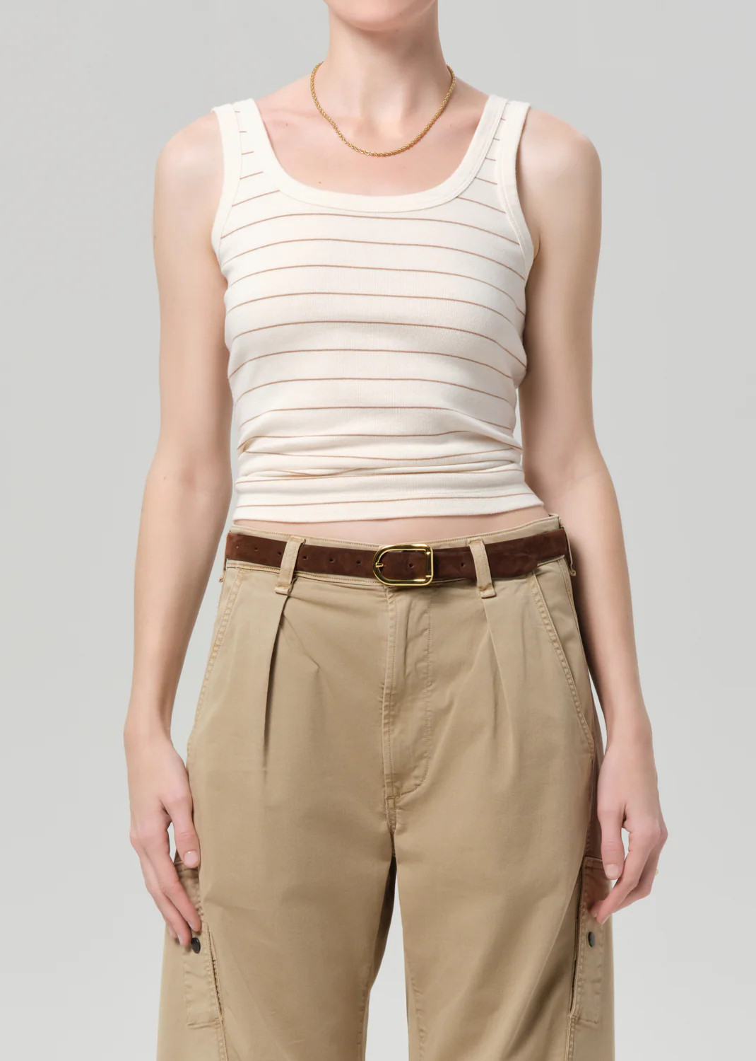 Faye Tank in Gldie Pnstripe | Citizens of Humanity