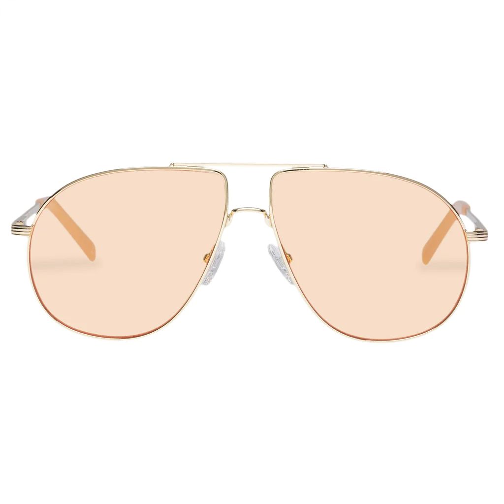SCHMALTZY LTD EDT | BRIGHT GOLD BUTTERSCOTCH TINT | Le Specs (Sunglasses)
