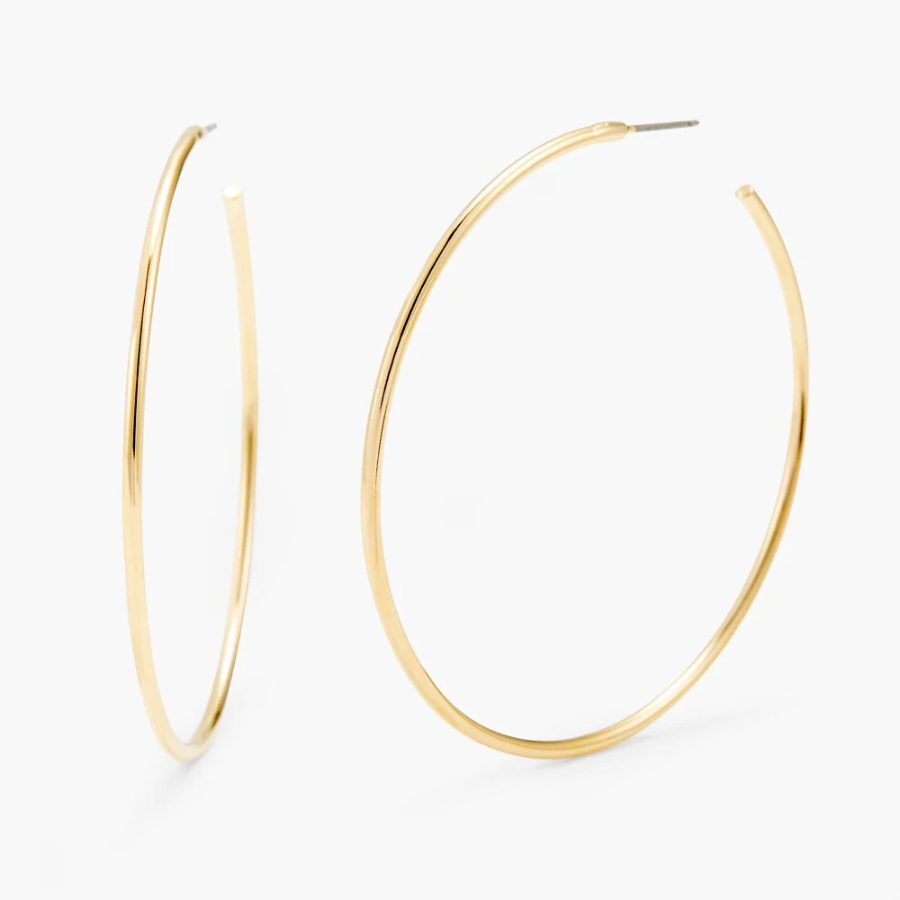 Hayley Thin Hoops | Brook and York