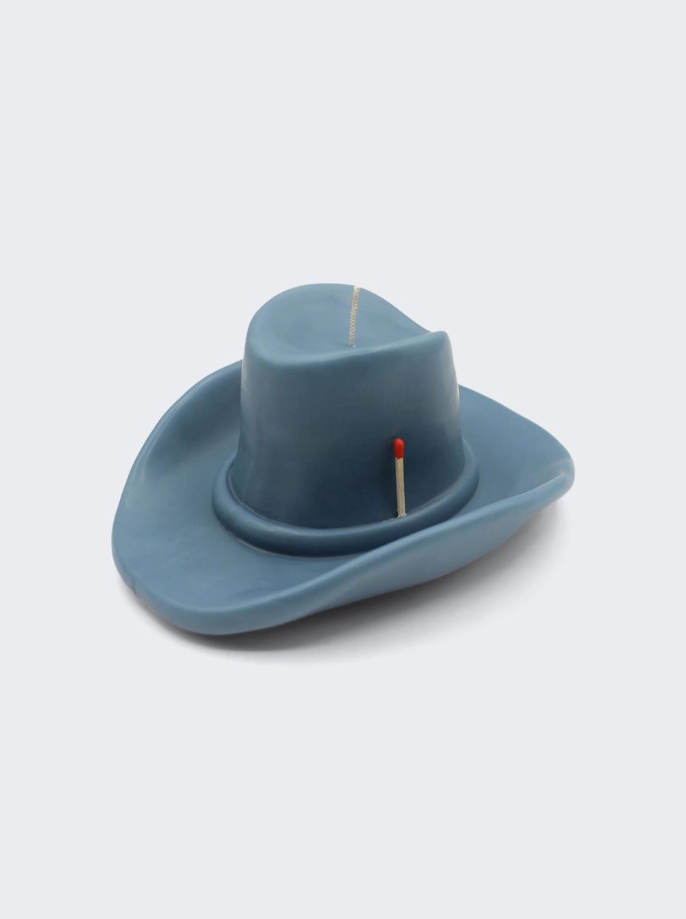 Belle Star Cowboy Hat Candle Denim Blue  | The Webster | The Webster