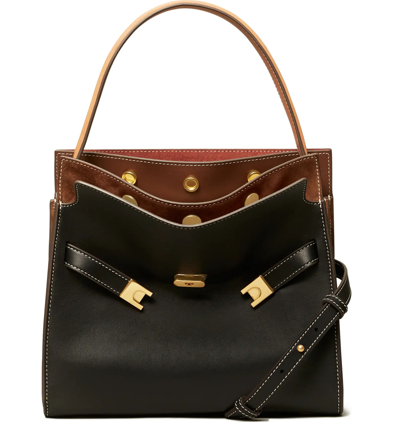 Lee Radziwill Small Leather Double Bag | Nordstrom