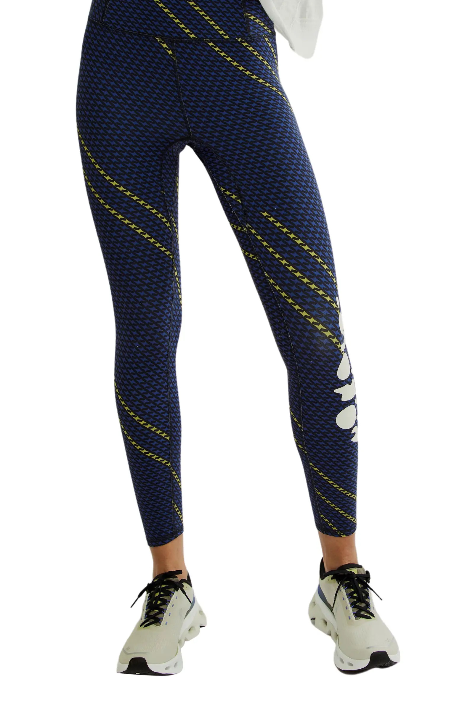 Free People FP Movement Never Better Graphic Leggings | Nordstrom | Nordstrom