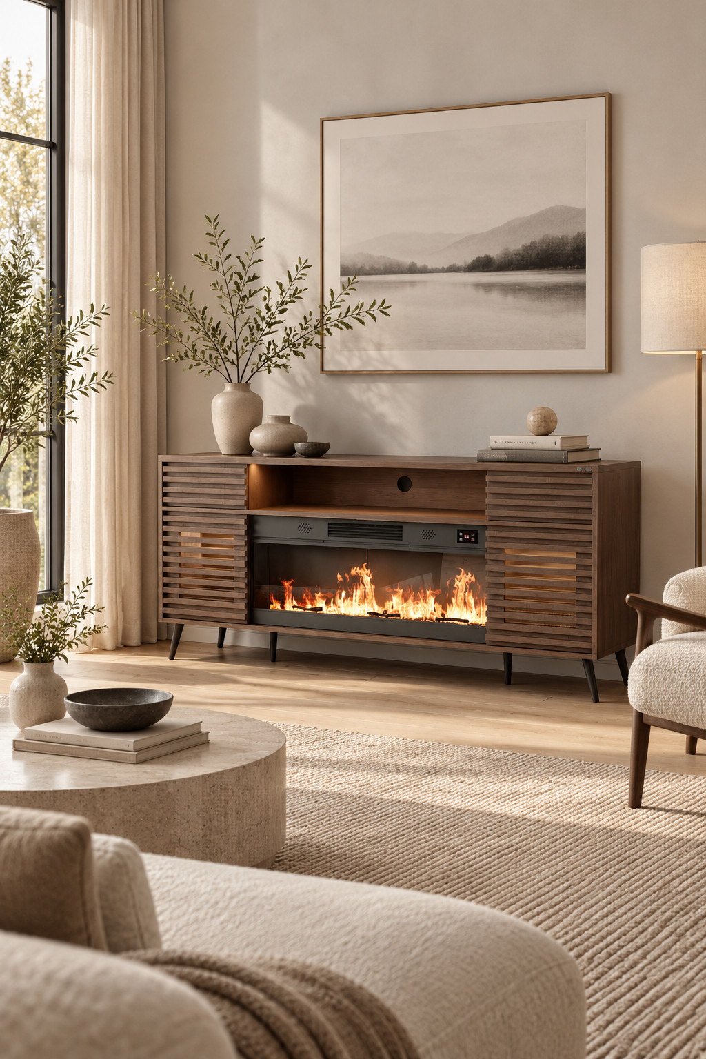 If your living room is missing that cozy focal point, a tv stand with fireplace might be the upgrade. These Wayfair finds combine storage, style, and that warm fireplace glow all in one piece. So many gorgeous options are included in the 5 Days of Deals with savings up to 60% off, and I’m seriously loving the elevated look for fall. #TVStandWithFireplace #WayfairSale #LivingRoomIdeas #FireplaceConsole #HomeDecorFinds #CozyHome #FurnitureDeals 

 #LTKSeasonal #LTKHome #LTKSaleAlert