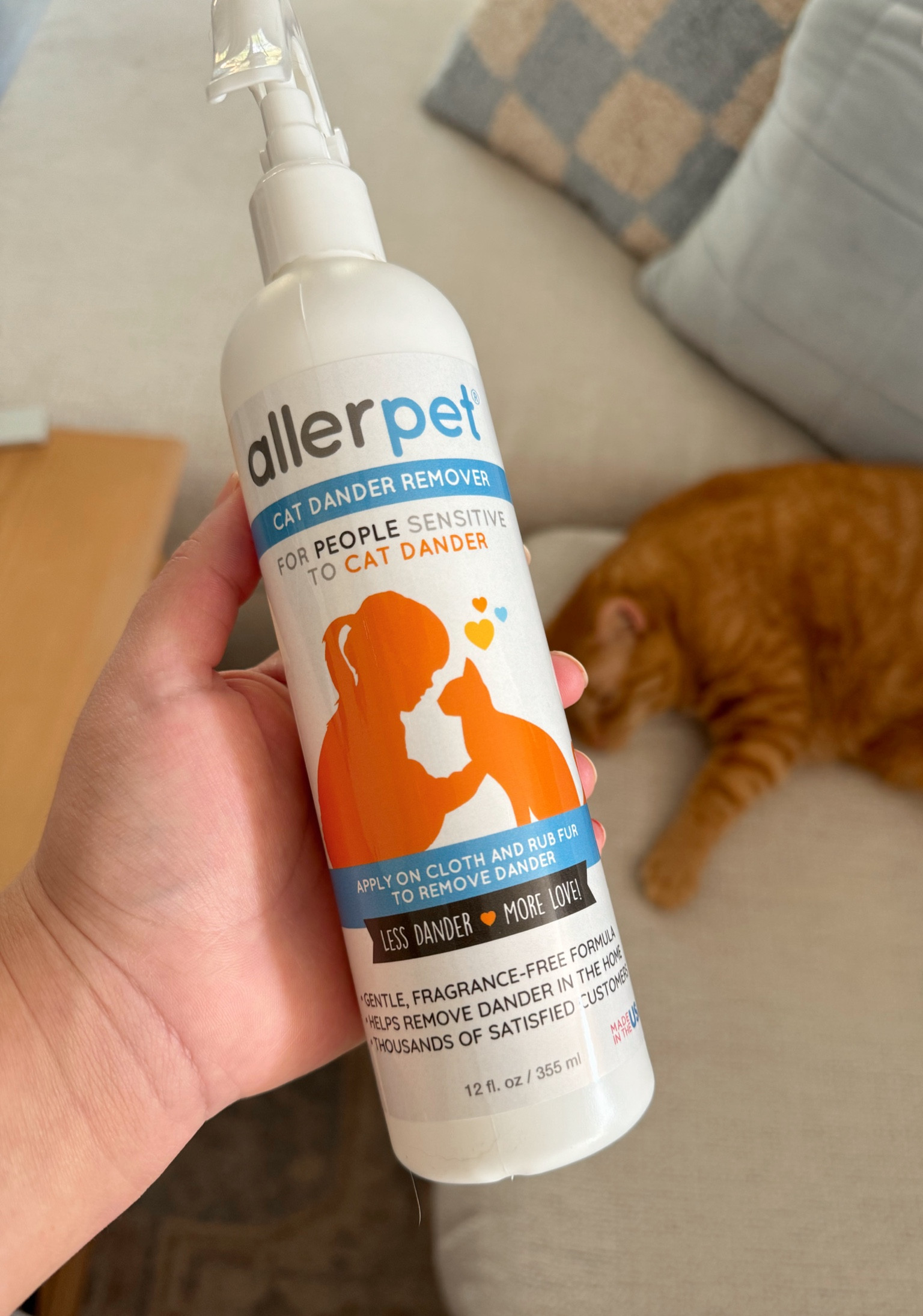 One of the best products for pet dander. It comes with a microfiber mitten to collect loose fur and dander. 🧼🐈✨

#LTKpets #LTKcats #LTKdogs

#LTKfindsunder50 #LTKkids #LTKfamily