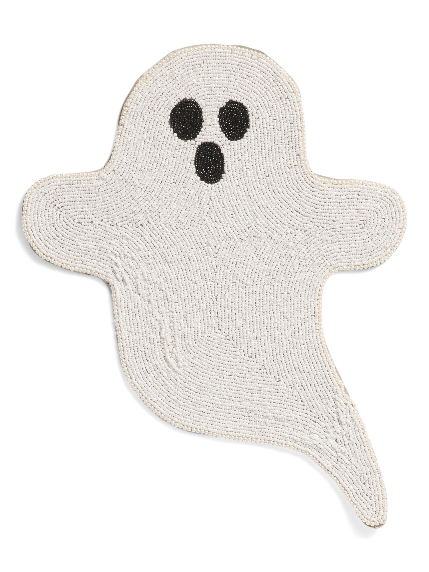 Figural Ghost Beaded Placemat | Marshalls