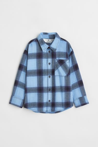 Cotton Flannel Shirt | H&M (US, CA, MX)