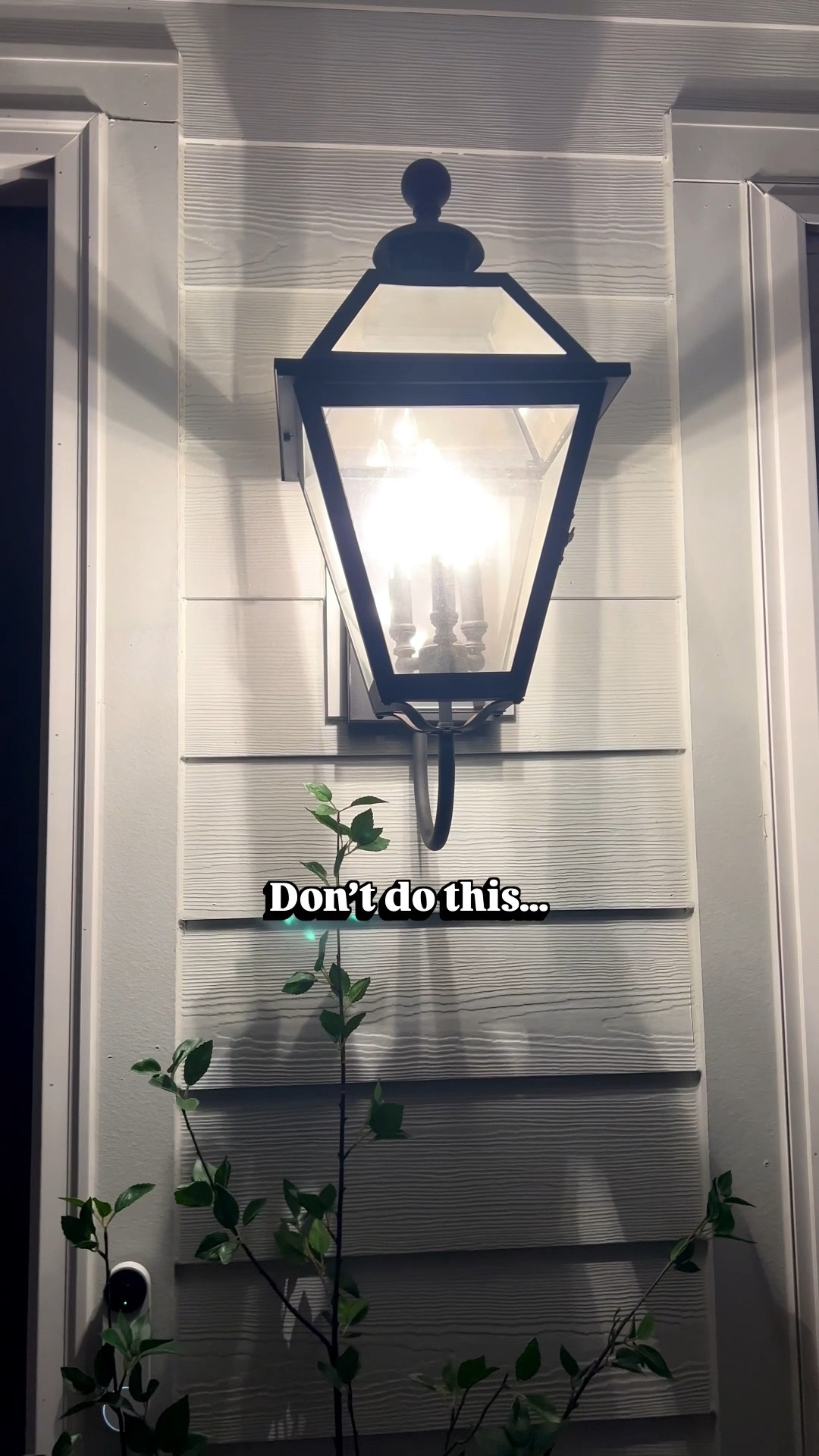 Changing out my front porch lightbulbs to these Flameless flicker bulbs was the best decision! They look like gas lanterns now and are such a cozy vibe! Perfect for fall/winter but really I leave them in all year!

#LTKStyleTip #LTKHome #LTKFindsUnder50