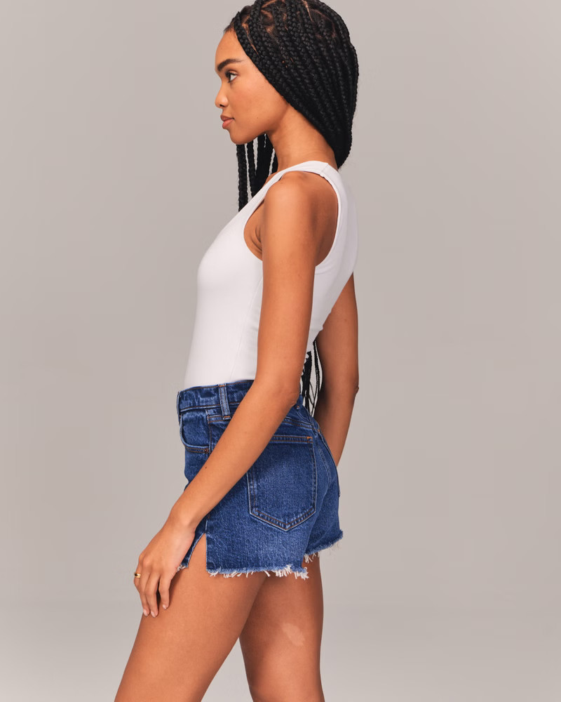 High Rise Mom Short | Abercrombie & Fitch (US)
