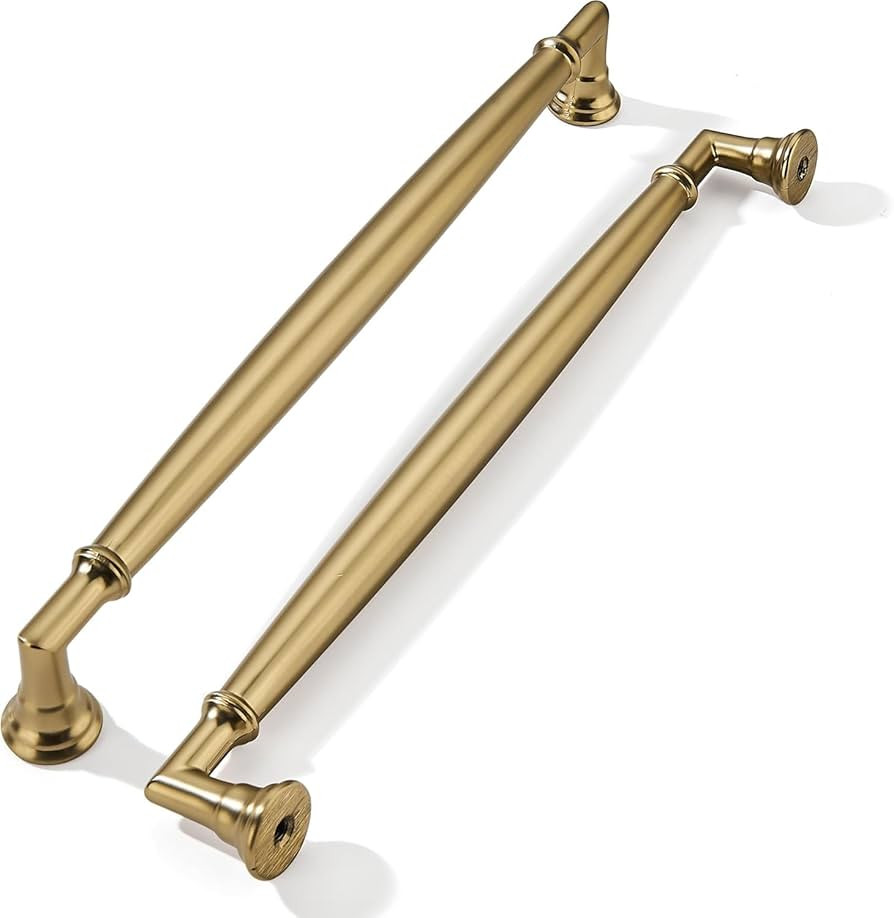 khtumeware 2 Pack 7-1/2 Inch(192mm) Champagne Bronze Cabinet Pulls Heavy Duty Solid Satin Brass C... | Amazon (US)