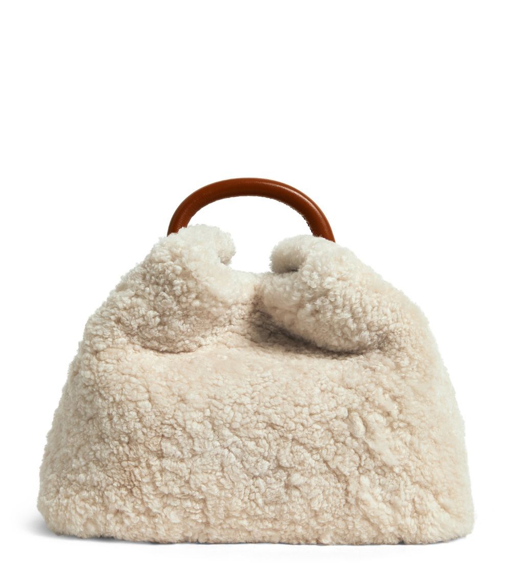 Small Shearling Baozi Tote Bag | Harrods