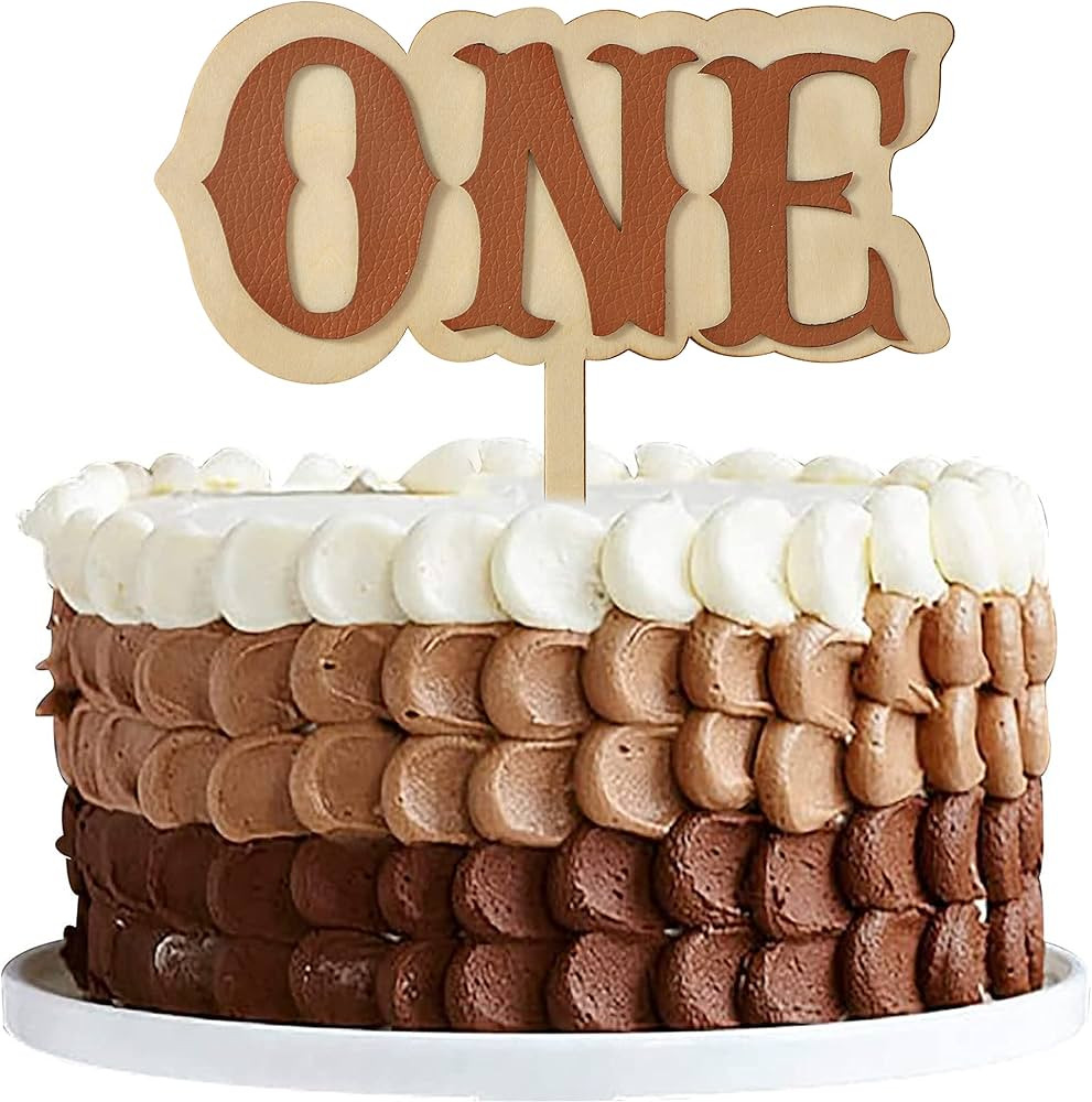 My First Rodeo Cake Topper - First Rodeo Cake Topper，Western First Birthday, Cowboy First Birth... | Amazon (US)