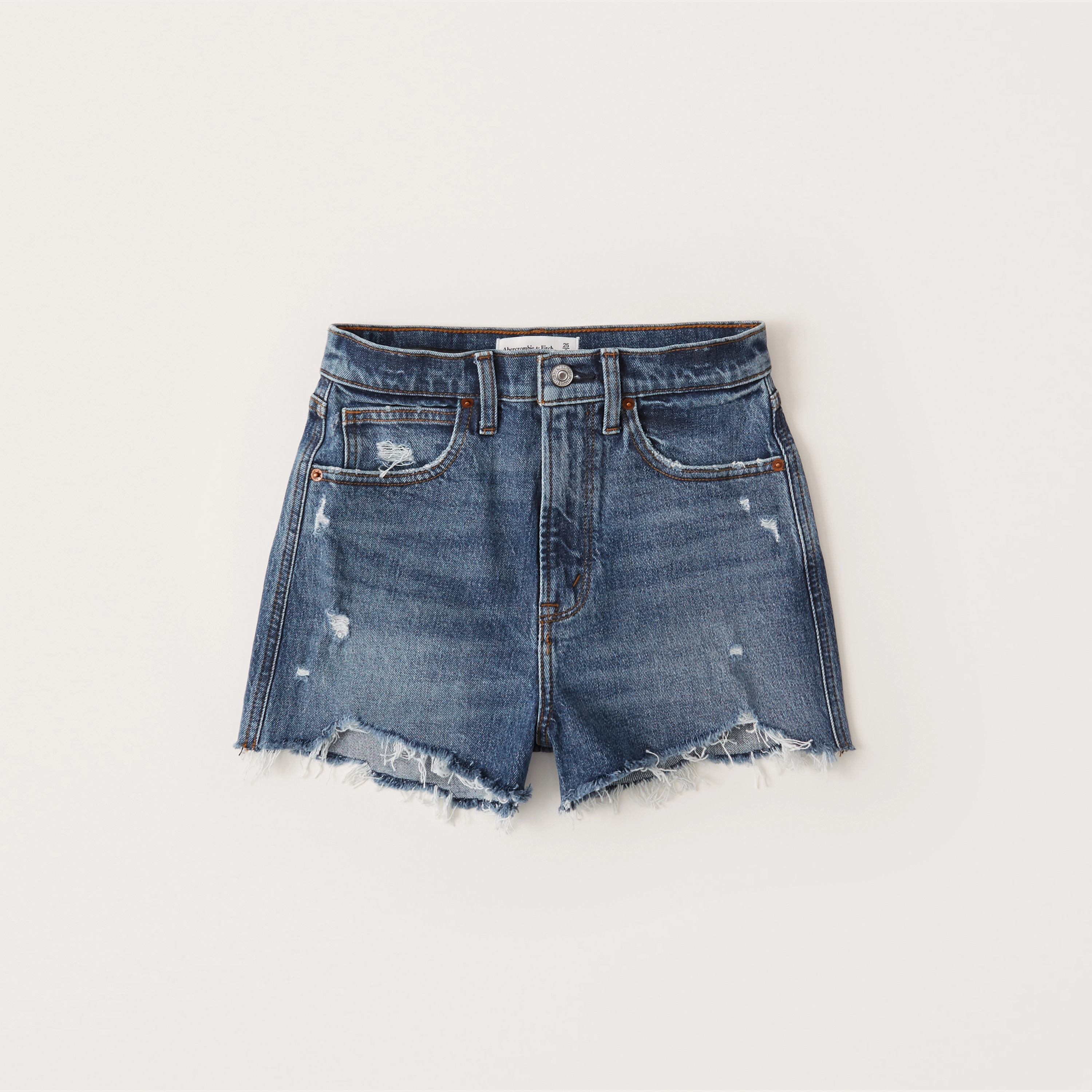 Ultra High Rise Mom Shorts | Abercrombie & Fitch (US)