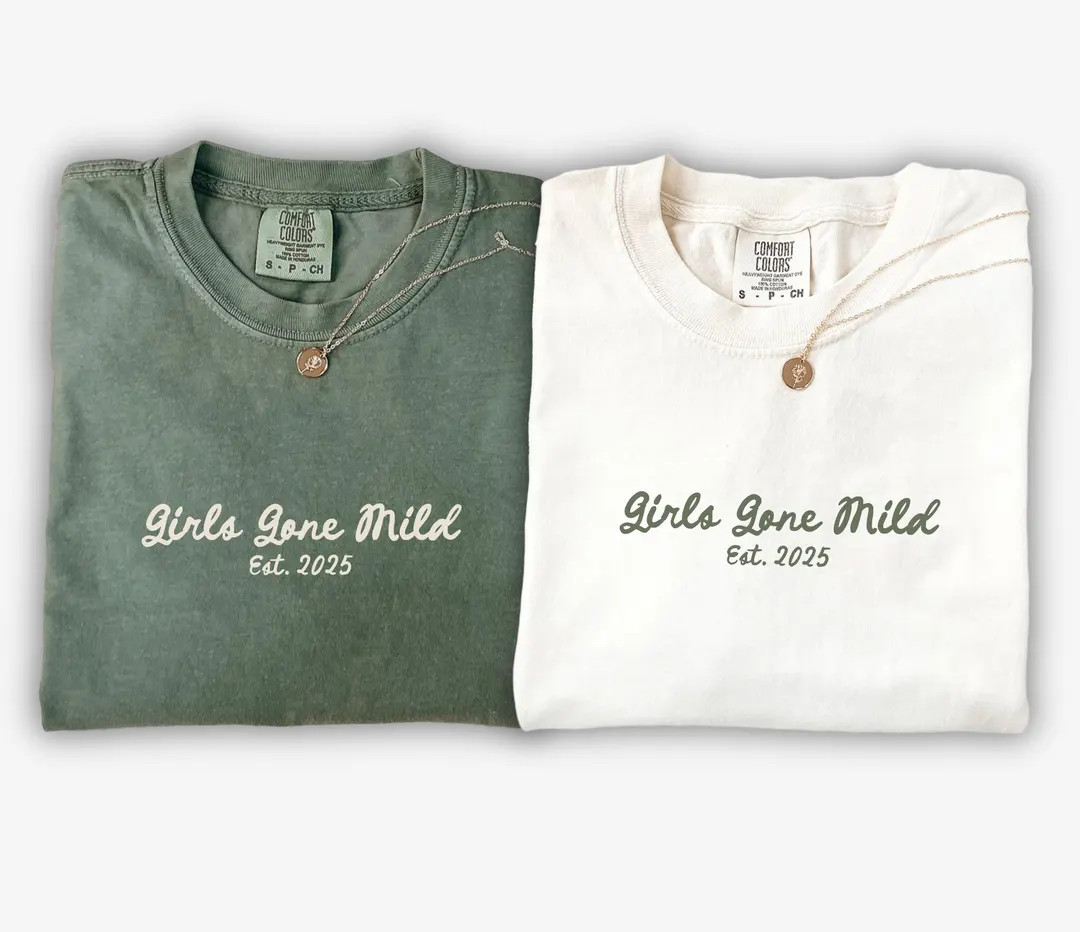 Custom Girls Gone Mild Bachelorette Party Shirts, Personalized Mild Bachelorette Party, Spa Bache... | Etsy (US)
